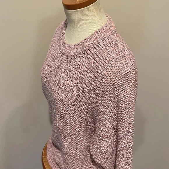 NWT!! St. John - Marled Foil Crewneck Sweater - Purple - Size Small - Picture 8 of 9